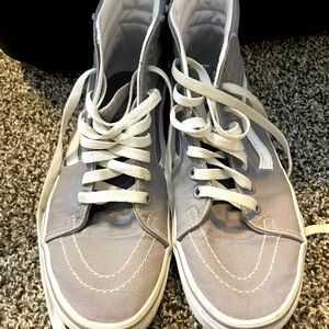 Vans high tops.   Size 9